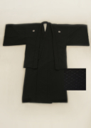 【紋服】黒四ツ目菱