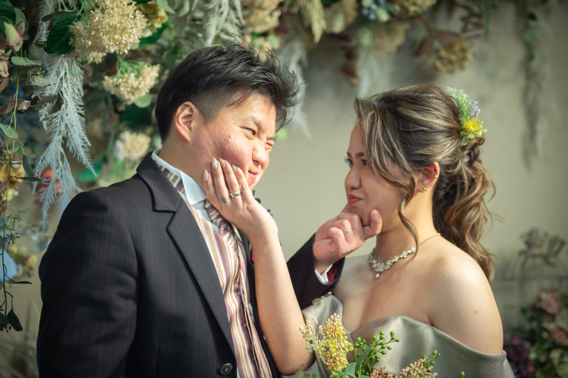 にらめっこタイム♪