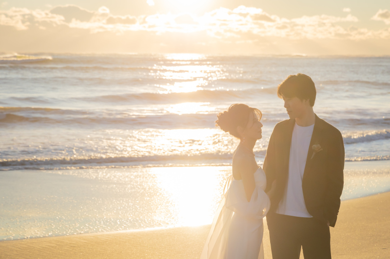 【洋装】日の出ロケーション撮影