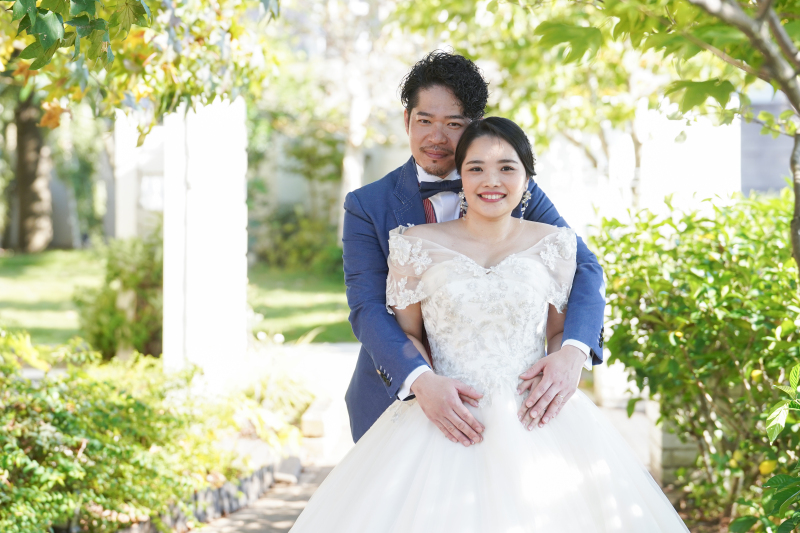 アンシャンテ敷地内にて撮影②