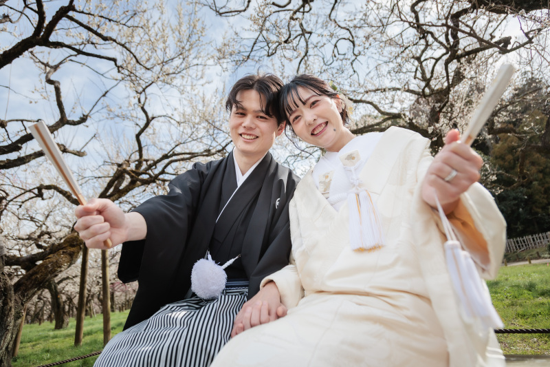 ふたりらしさ弾ける一枚