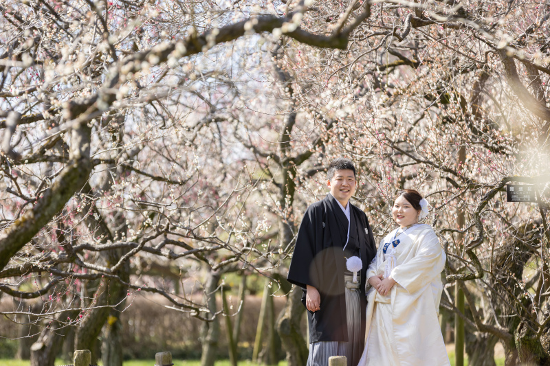 ニコニコ笑顔で撮影