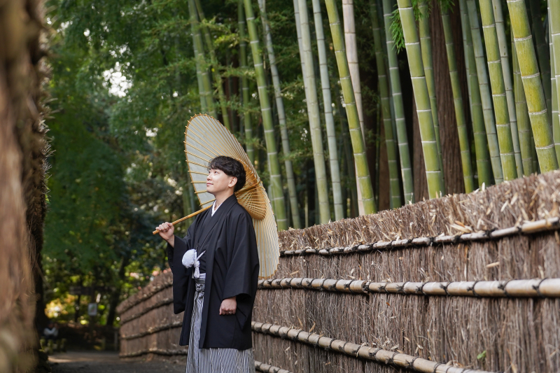 新郎ソロショット