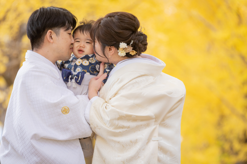 パパとママの愛に包まれて