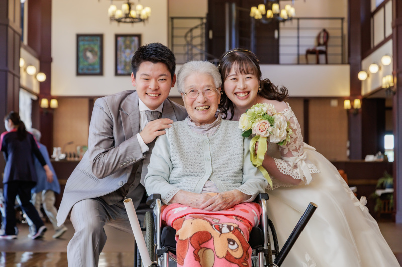 笑顔を真ん中に