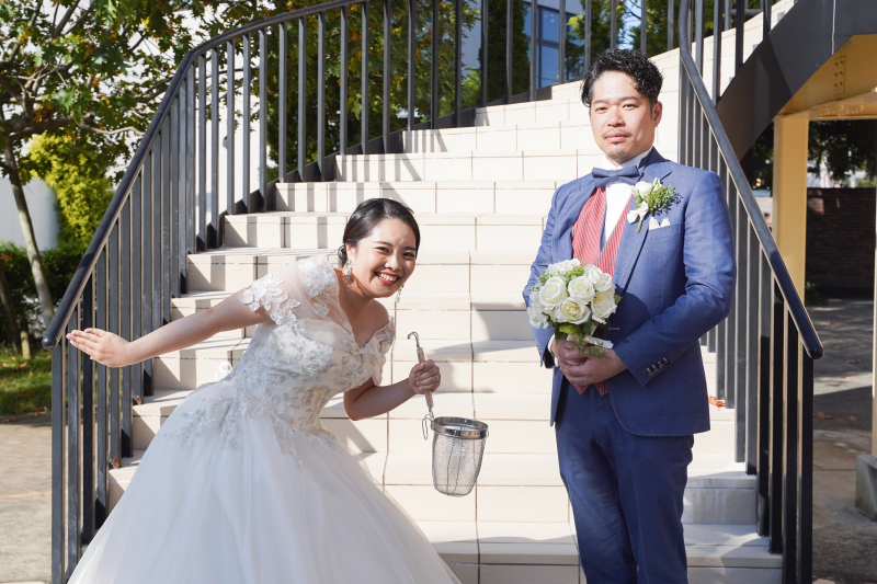 アンシャンテ敷地内にて撮影③