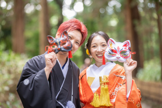 和装ロケーション＆チャペル撮影