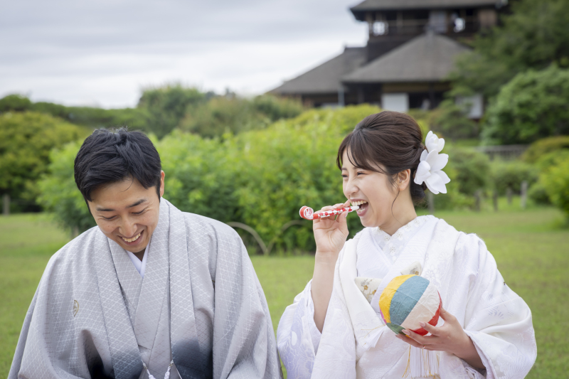 紙風船と吹き戻しで笑顔満開☆