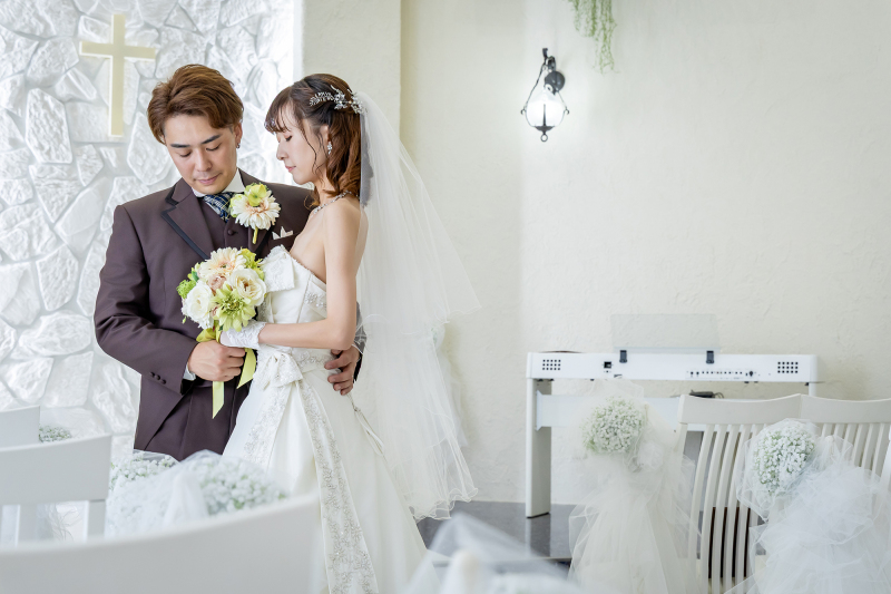 偕楽園和装ロケーション＋アンシャンテひたちなかチャペルフォト