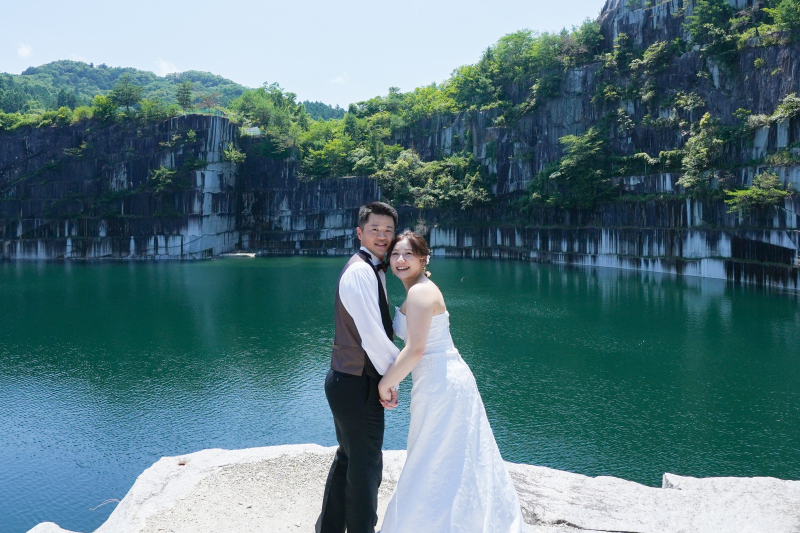 振り返りショット