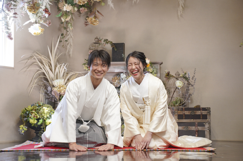 洋装からの和装撮影!