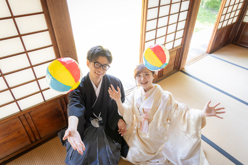 ダイナミックに楽しむ紙風船キャッチ