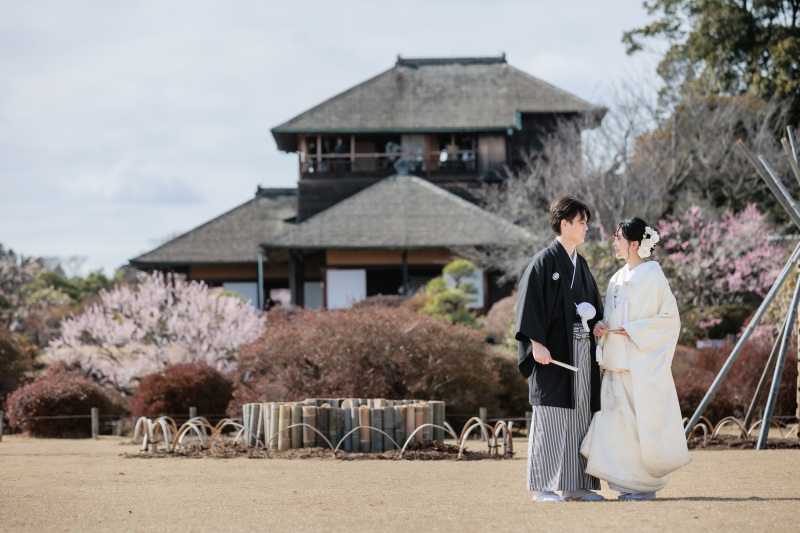 梅色そっと彩るふたり