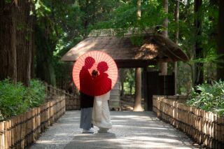 【和装】弘道館・偕楽園ロケーション