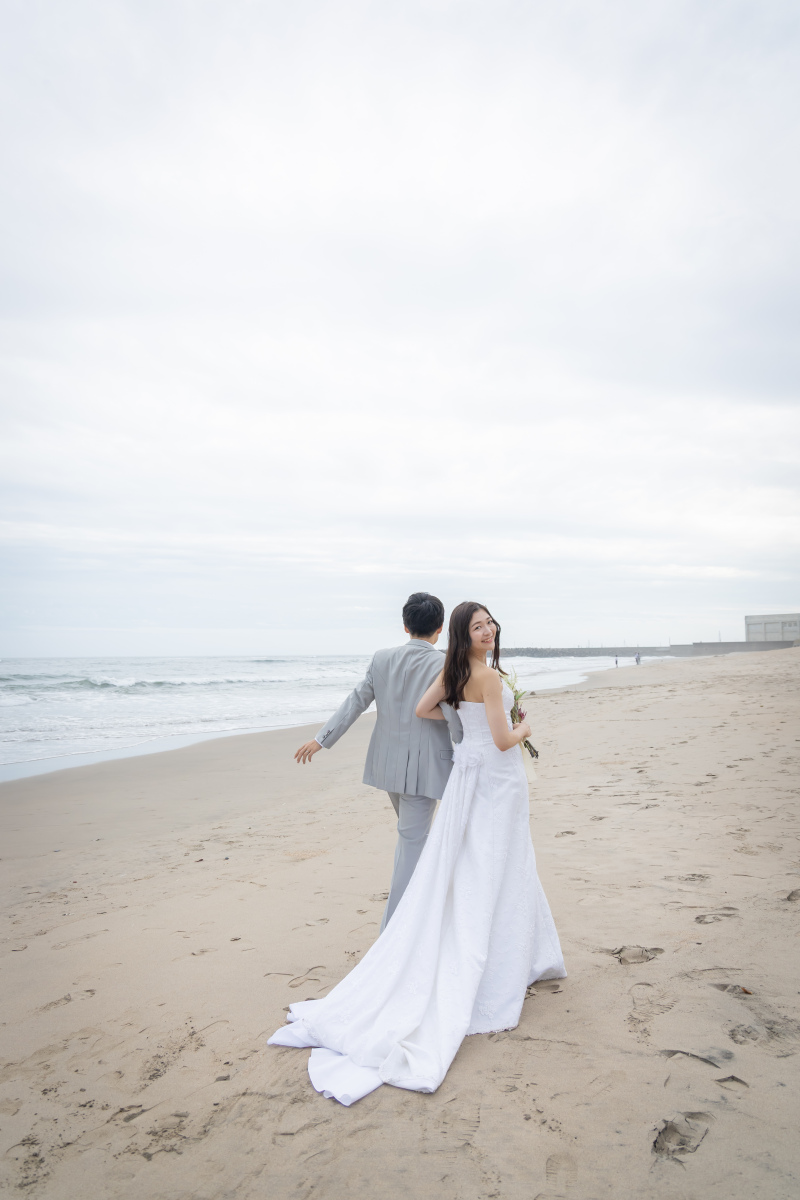 振り返る笑顔がかわいい