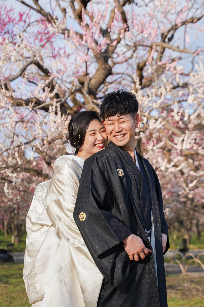 バックハグ撮影