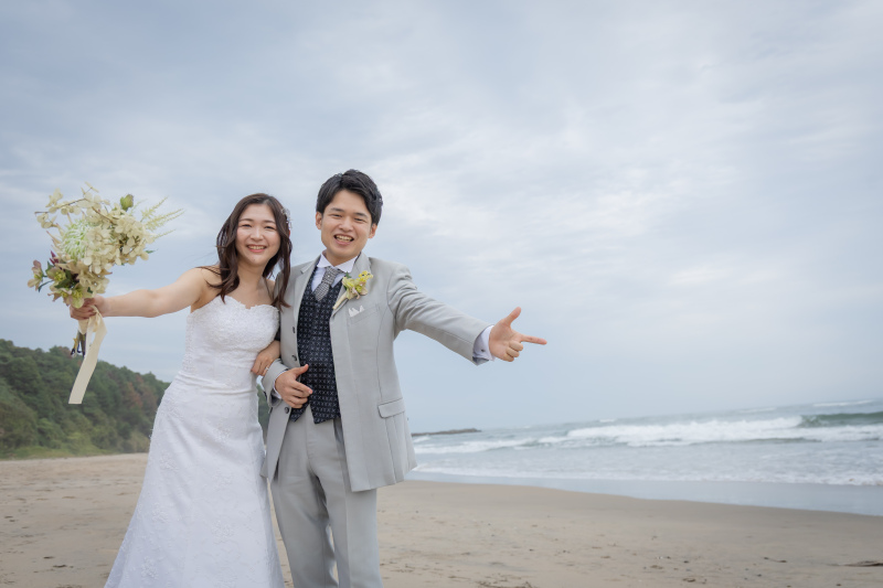 笑顔で楽しむふたり