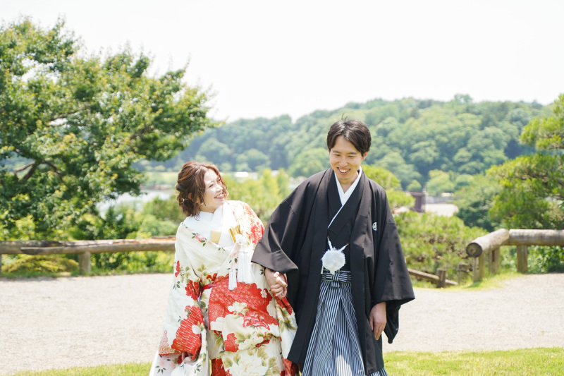 千波湖を眺めながらリラックス♪