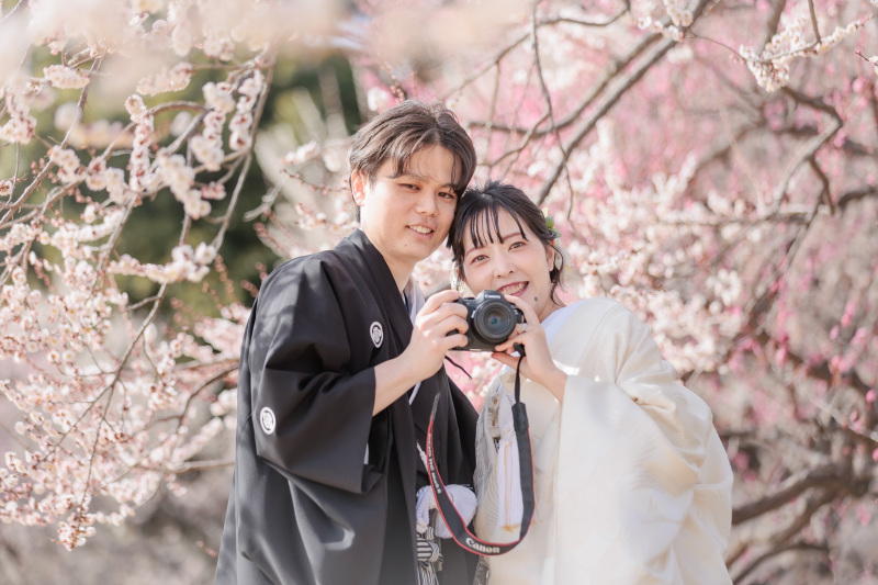 ふたりでカメラを手に