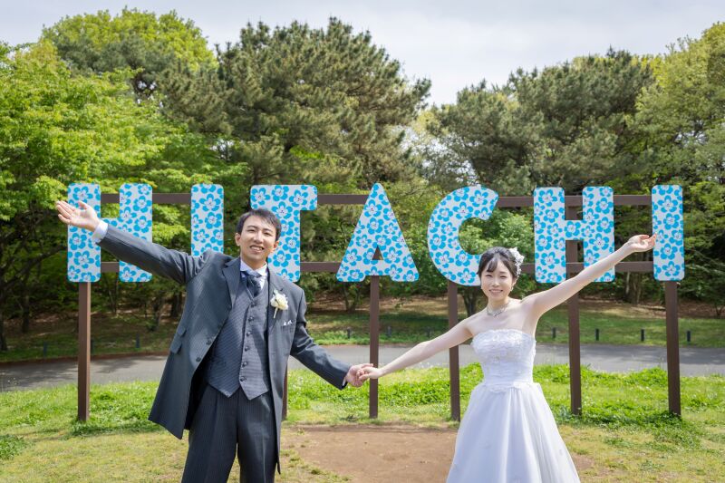 青空の下で。楽しさが弾けるハッピーな一枚