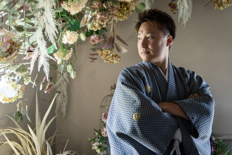 新郎さまソロのクールショット