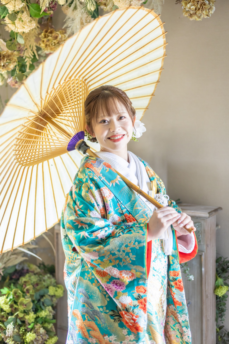 新婦さまの笑顔ショット