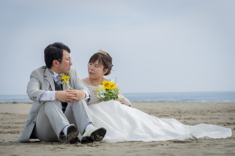 浜辺でのひととき