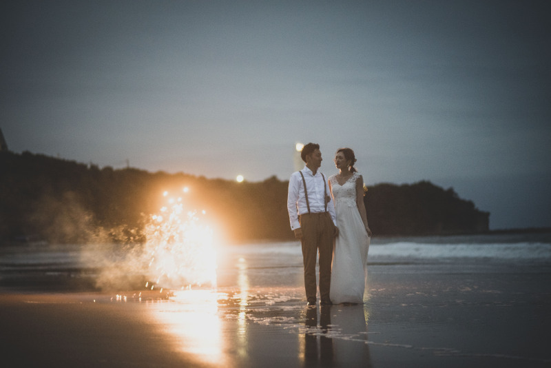 日没後にはドラマティックなシチュエーションで