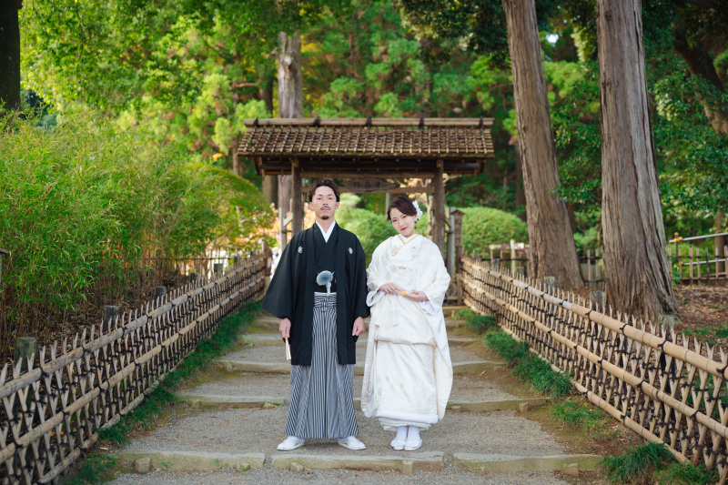 アンシャンテ水戸_庭園で撮影できる