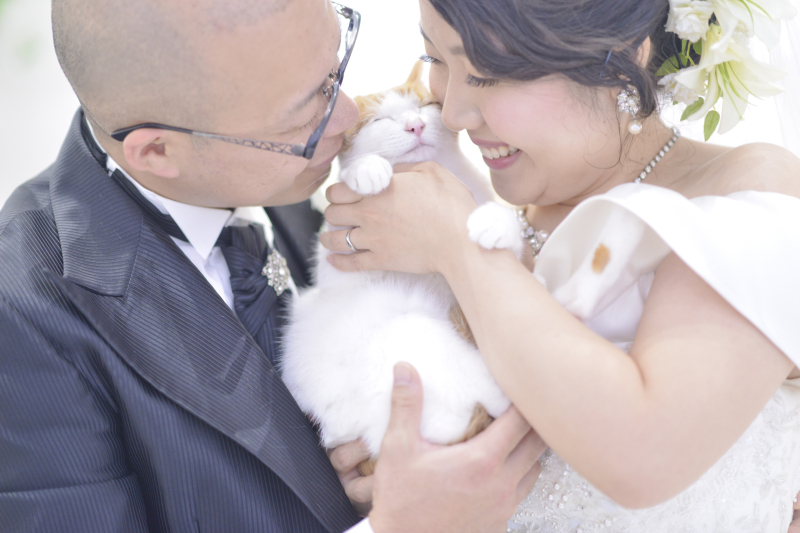 アンシャンテ水戸_ペットと一緒に撮影できる