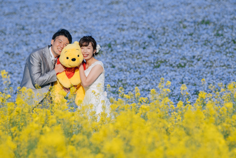 アンシャンテ水戸_ガーデンで撮影できる