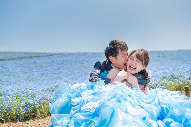 アンシャンテ水戸_ガーデンで撮影できる