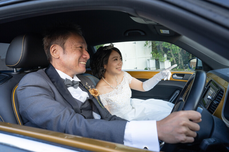 マイカーと一緒に