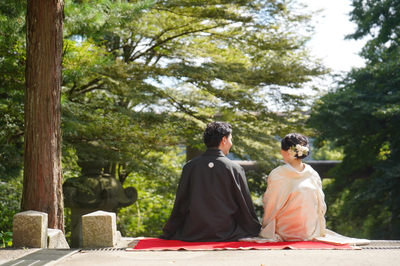 【厳かに凛と神に誓う神前結婚式】神社挙式プロデュース&前撮りフォトセットプラン