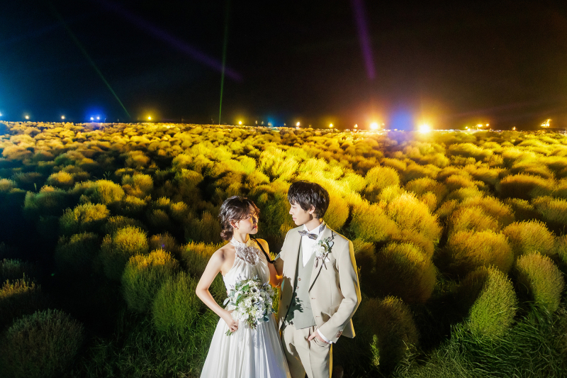 【国営ひたち海浜公園コキアライトアップ】9/18〜27☆先着10名選べる3贅沢プラン