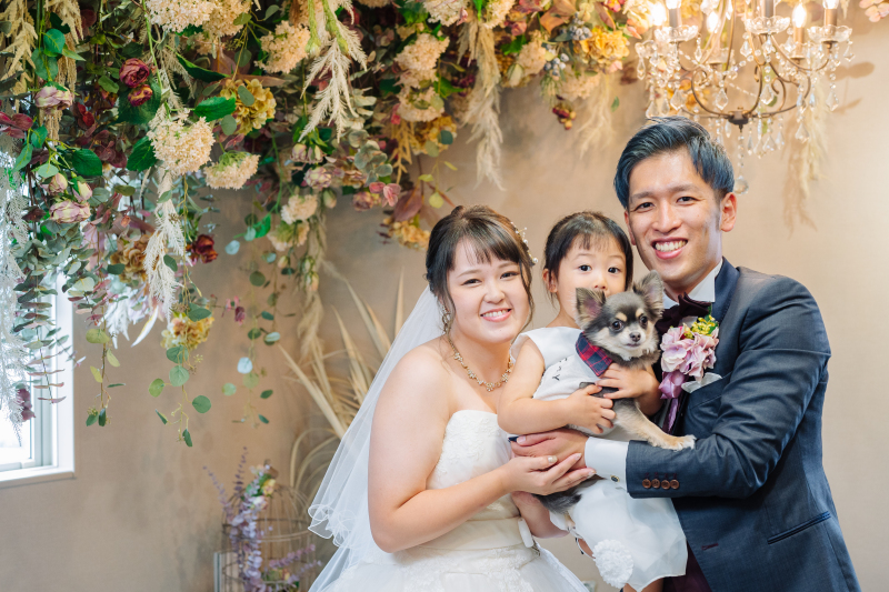 ファミリーフォトウェディング〜家族で過ごす結婚写真〜