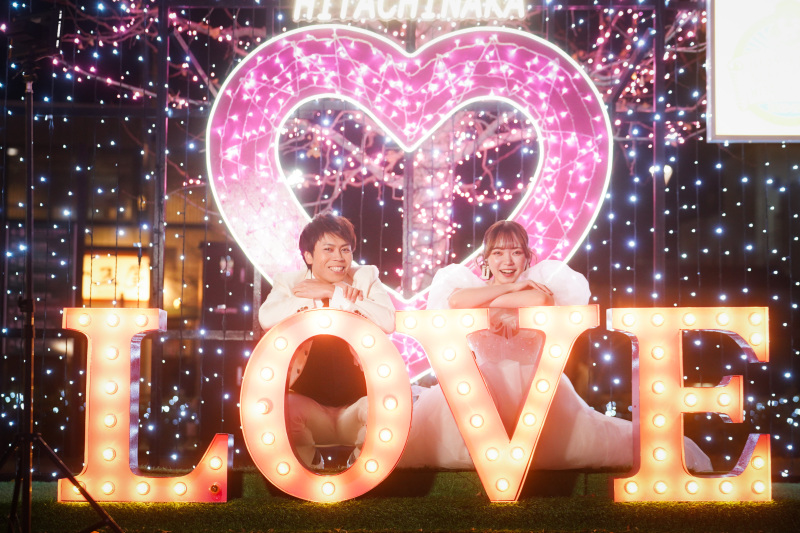 【冬のひたちなかで星降る夜の誓い☆】北関東ロマンス・エクスプレス☆ 夜景×チャペルWロケ!