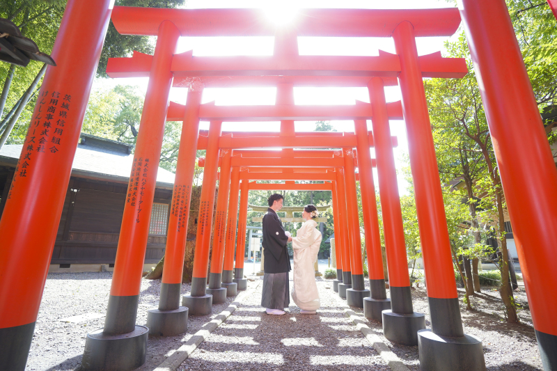【厳かに凛と神に誓う神前結婚式】神社挙式プロデュース&前撮りフォトセットプラン