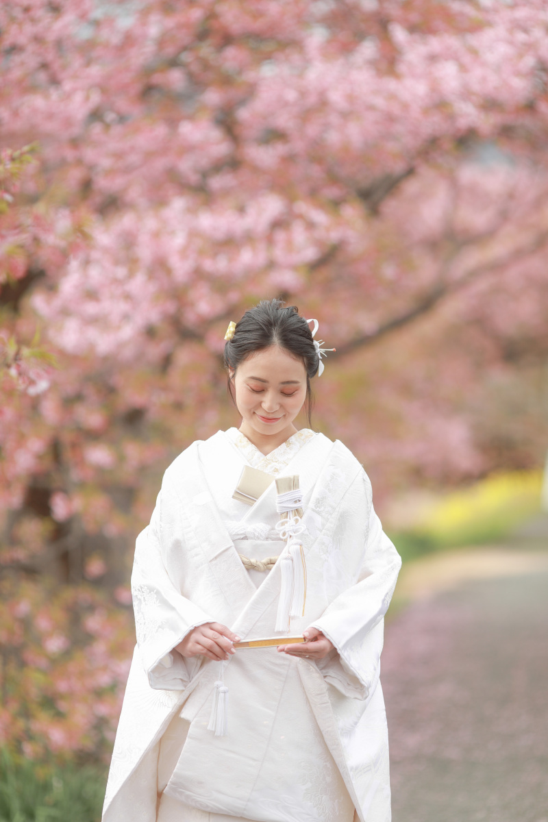 春風に包まれた優しい微笑み