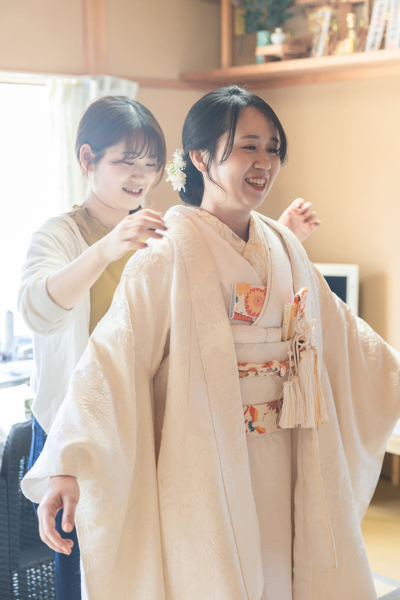 ご自宅でお支度