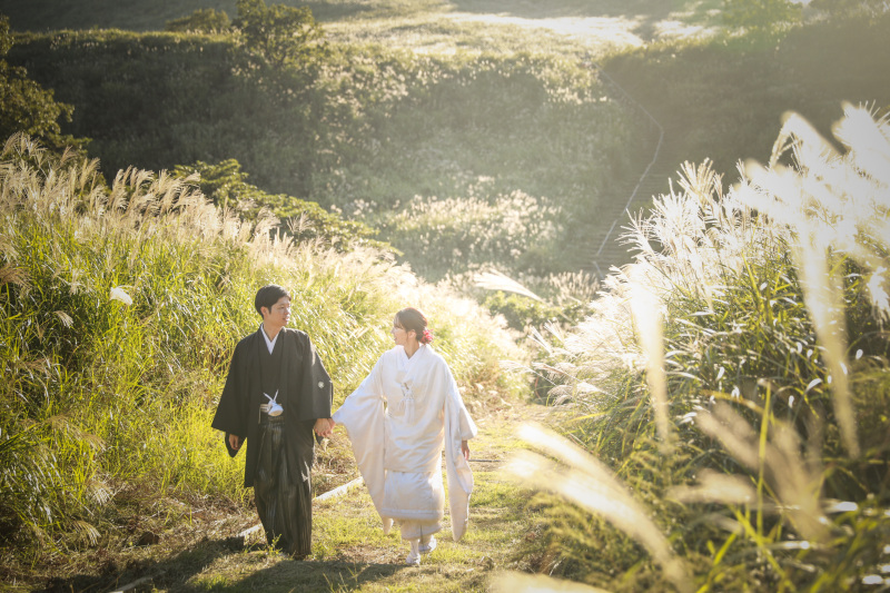 草原の風に吹かれながら