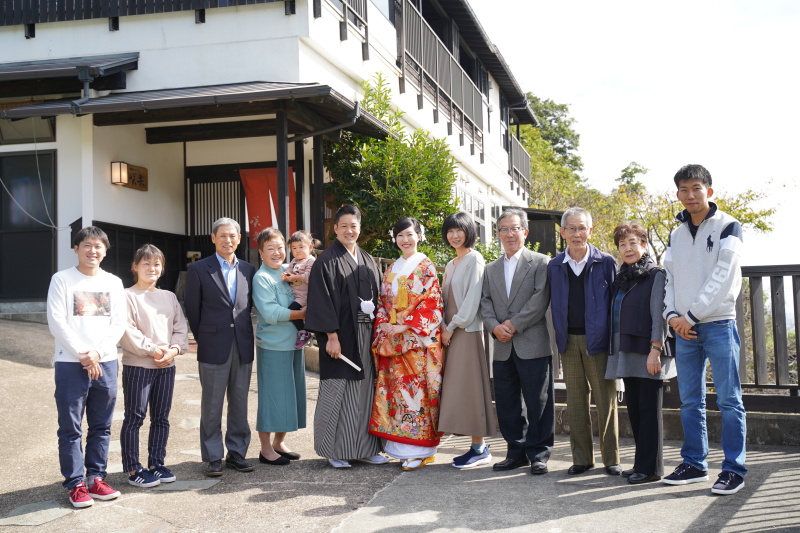 アンシャンテ伊豆_家族・友人を撮影に呼べる