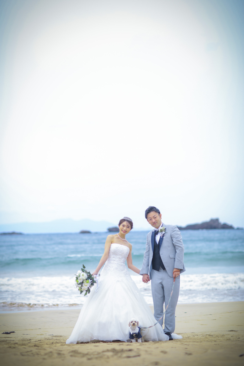 アンシャンテ伊豆_ペットと一緒に撮影できる