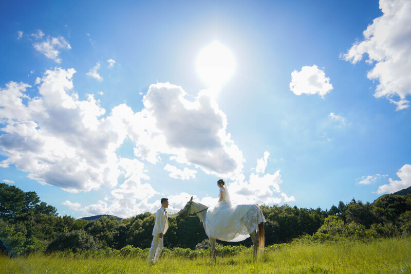 大自然の中ダイナミックに！