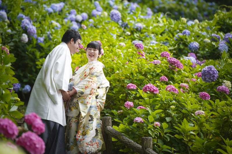 【5・6月限定】Flower Weddingキャンペーン♪選べる洋装or和装★衣装１着ロケ2カ所プラン！全修正データ・送迎車付き