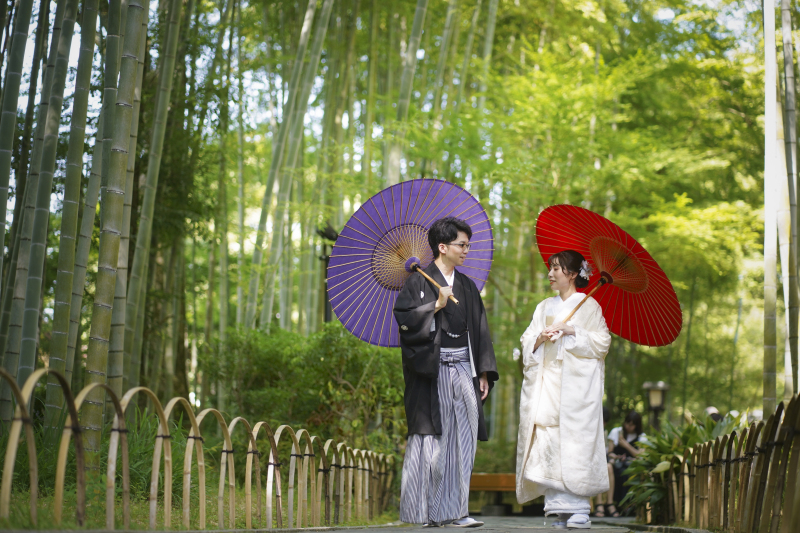 【修善寺】竹林の美しい光景が楽しめる★和装ロケーションプラン