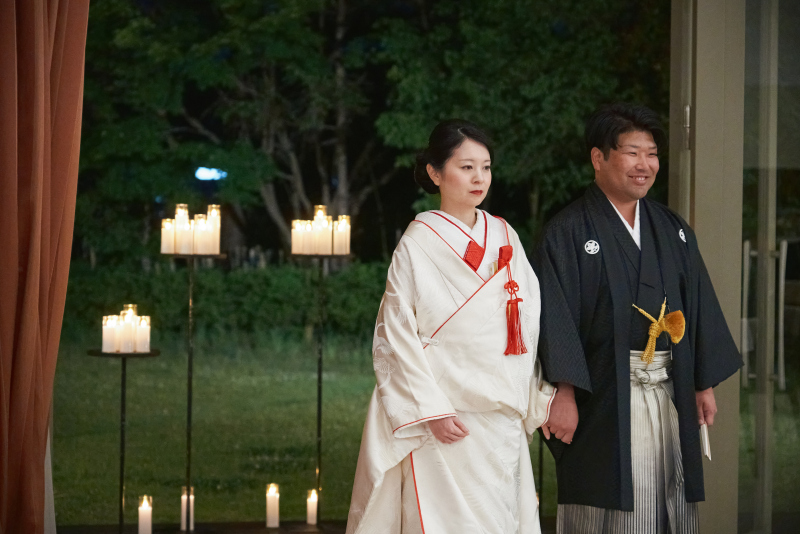 キャンドルナイト入場