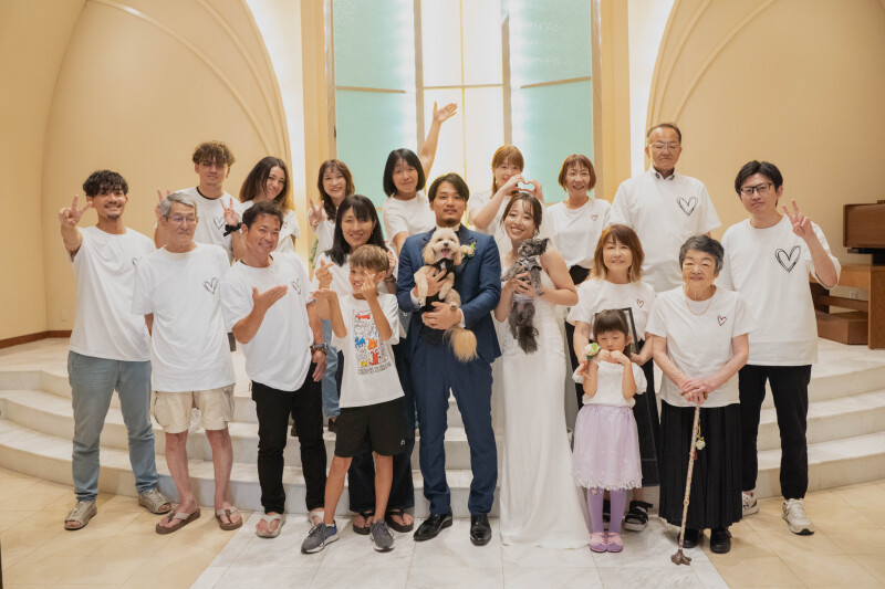 ご家族様や大切な方々が勢揃い!!