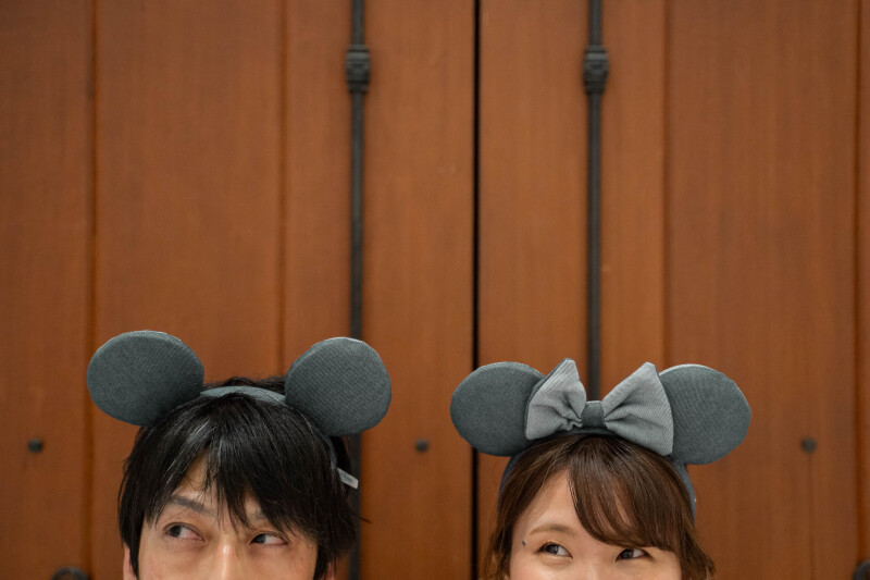 夢の国のお揃いカチューシャ