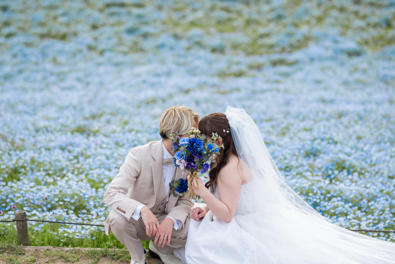 ブーケ越しの小さな約束